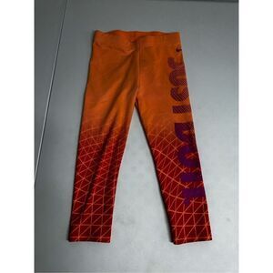 Nike Little Girls 'Metric Fade' Dri-FIT Leggings Size 4T Orange Pink See Notes